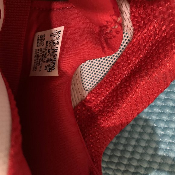 Adidas RGIII RG3 Size 15 Quick Frame Men's Football Cleats White Red C76205 - Picture 10 of 11